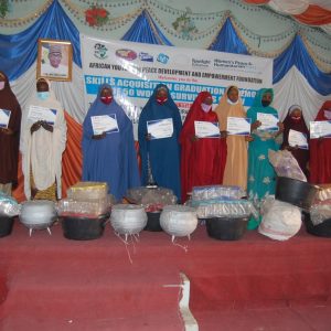 A group of Local sent graduates who have successfully completed their skills training program.