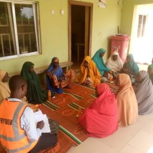 Women Community leaders in Guya during FAM